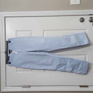 Banana Republic NWT 2 Bicoastal Blue High-Rise Straight Authentic Chino Pants